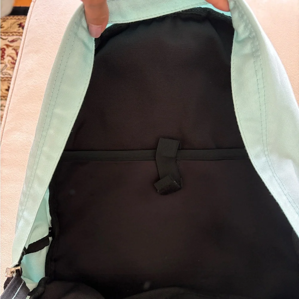 PINK Victoria's Secret Teal and Black Bag with Modern Design - Picture 6 of 16